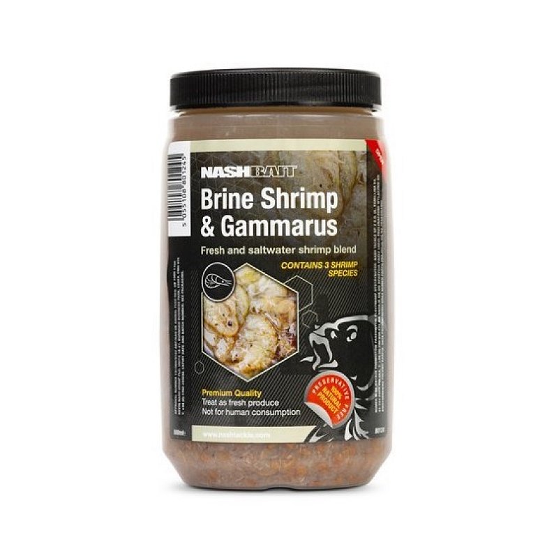 Nash Tekutá potrava Brine Shrimp & Gammarus 500ml